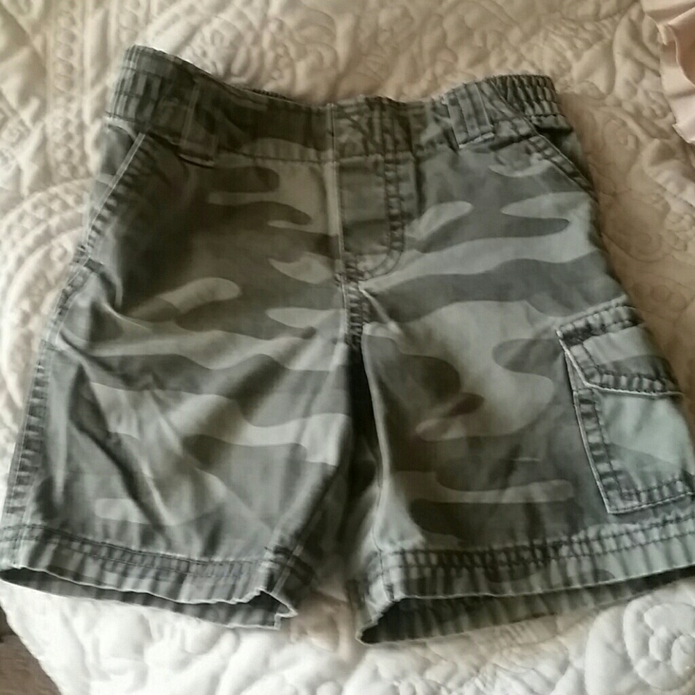 Camo Cargo Shorts